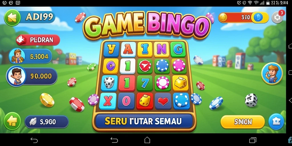 Tampilan gameplay menegangkan dan menyenangkan di ADI99.