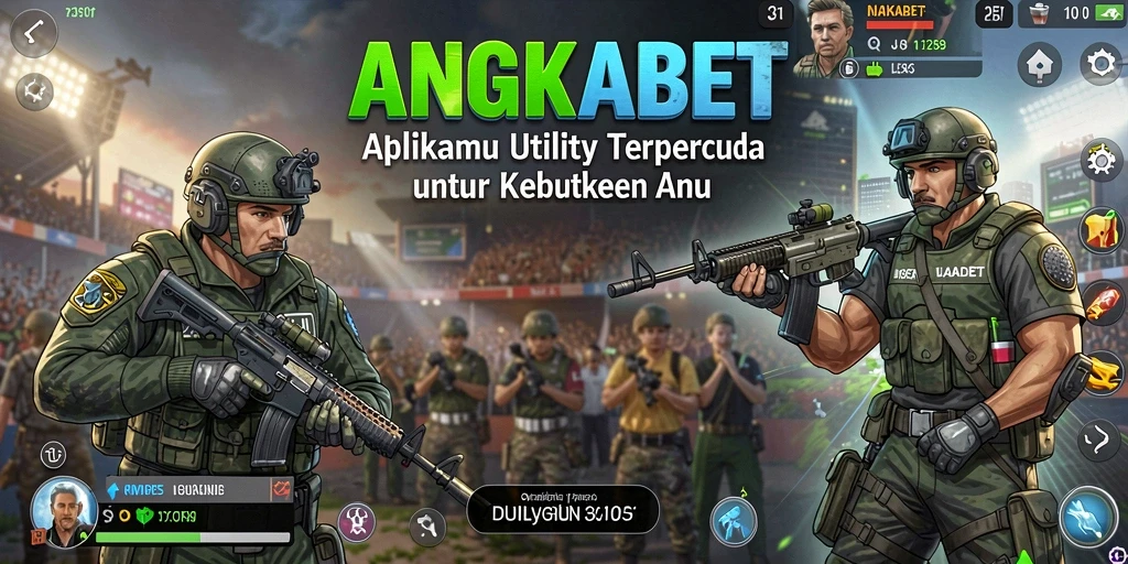 Tampilan antarmuka ANGKABET yang sederhana dan fungsional.