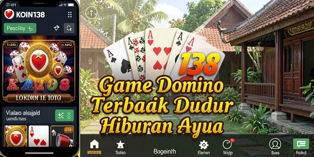 Tampilan gameplay seru dari KOIN138 saat bermain Domino.