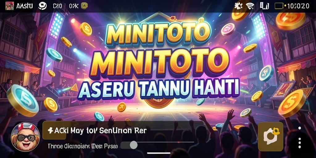 Tampilan gameplay MINITOTO dengan aksi yang seru dan grafis menawan.