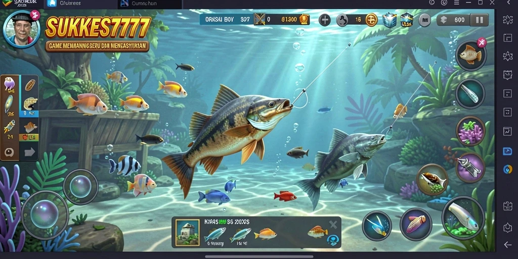 Gameplay memancing seru di SUKSES777 dengan grafik menarik.