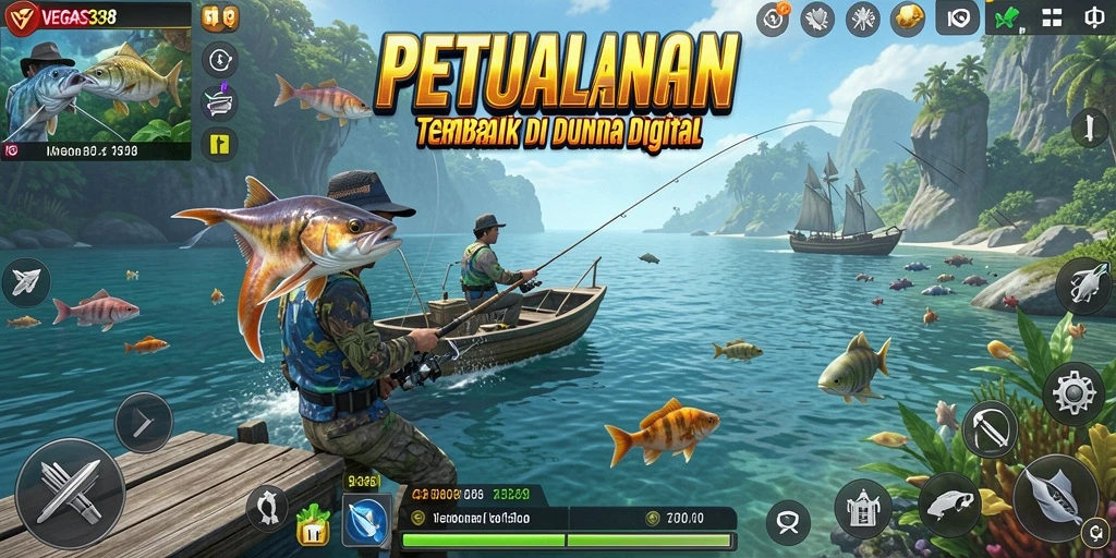 Tangkap ikan besar dalam gameplay mendebarkan VEGAS338.
